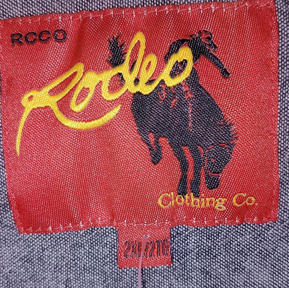 Western Shortsleeve‎ Shirt by RCCO sz. 2X - Picture 3 of 9